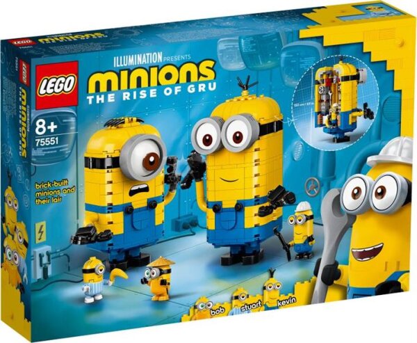 Minions-Figuren Bauset mit Versteck