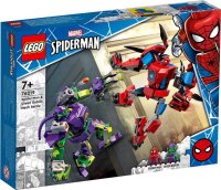 Spider-Mans und Green Goblins Mech-Duell