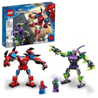 Spider-Mans und Green Goblins Mech-Duell