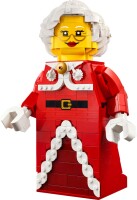 Große Frau Weihnachtsmann-Minifigur