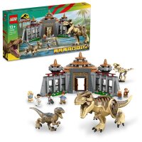 Angriff des T. rex und des Raptors aufs Besucherzentrum