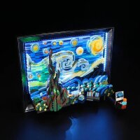 Beleuchtungsset für: Vincent van Gogh - The Starry Night