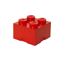 LEGO Storage Brick 2x2 | Rot