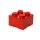 LEGO Storage Brick 2x2 | Rot