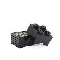 LEGO Storage Brick 2x2 | Schwarz