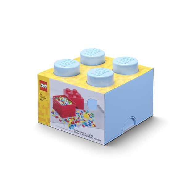 LEGO Storage Brick 2x2 | Hellblau