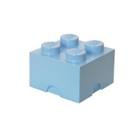 LEGO Storage Brick 2x2 | Hellblau