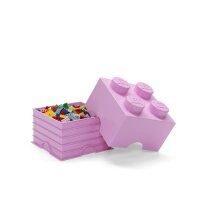 LEGO Storage Brick 2x2 | Light Pink