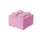 LEGO Storage Brick 2x2 | Light Pink