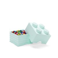 LEGO Storage Brick 2x2 | Aqua