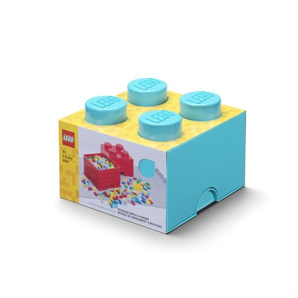 LEGO Storage Brick 2x2 | Medium Azur