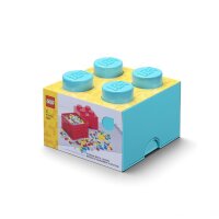 LEGO Storage Brick 2x2 | Medium Azur