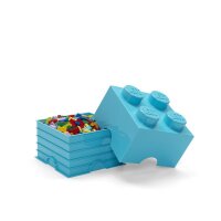 LEGO Storage Brick 2x2 | Medium Azur