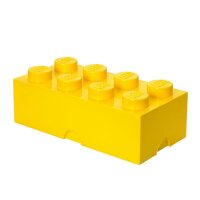 LEGO Storage Brick 2x4 | Gelb