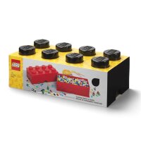 LEGO Storage Brick 2x4 | Schwarz