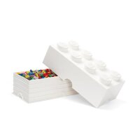 LEGO Storage Brick 2x4 | Weiß