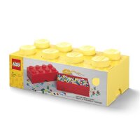 LEGO Storage Brick 2x4 | Cool Yellow