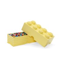 LEGO Storage Brick 2x4 | Cool Yellow