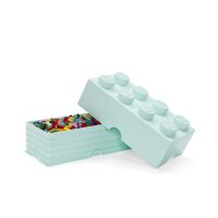 LEGO Storage Brick 2x4 | Aqua