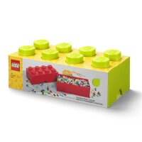LEGO Storage Brick 2x4 | Lime