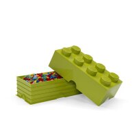 LEGO Storage Brick 2x4 | Lime