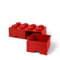 LEGO Schublade 2x4 | Rot