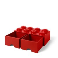 LEGO Schublade 2x4 | Rot