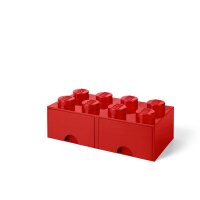 LEGO Schublade 2x4 | Rot
