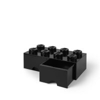 LEGO Schublade 2x4 | Schwarz