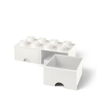LEGO Schublade 2x4 | Weiß