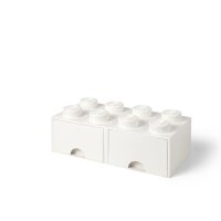 LEGO Schublade 2x4 | Weiß