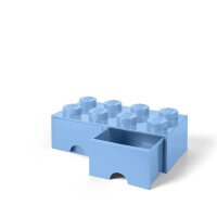 LEGO Schublade 2x4 | Hellblau