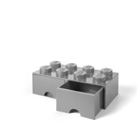 LEGO Schublade 2x4 | Hellgrau