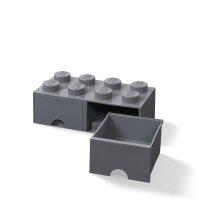 LEGO Schublade 2x4 | Dunkelgrau