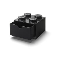 LEGO Schreibtischschublade 2x2 | Schwarz