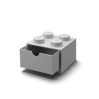 LEGO Schreibtischschublade 2x2 | Grau
