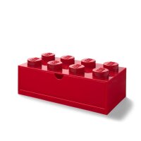 LEGO Schreibtischschublade 2x4 | Rot