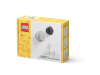 LEGO WALL HANGERS SET OF 3 | Gray, Black, White