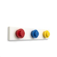 LEGO WALL HANGER RACK | Red, Blue, Yellow