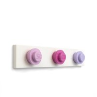 LEGO WALL HANGER RACK | Pink, Light Pink, Purple