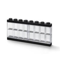 LEGO® Vitrine für 16 Minifiguren | Schwarz