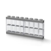 LEGO® Vitrine für 16 Minifiguren | Grau