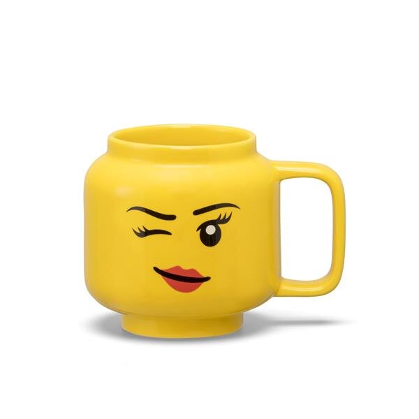 LEGO Ceramic Mug Small Winking Girl