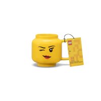 LEGO Ceramic Mug Large Winking Girl