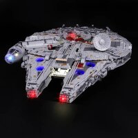 Beleuchtungsset für: Ultimate Millennium Falcon 75192