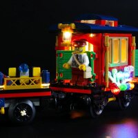 Beleuchtungsset für: 10254 Creator Expert - Festlicher Weihnachtszug