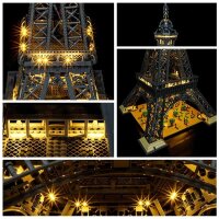 Beleuchtungsset für: 10307 Eiffel Tower