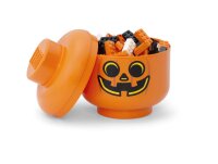 Lego Storage Head Mini - Pumpkin