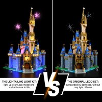 Beleuchtungsset für: 43222 Disney Schloss