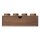 LEGO Holz Schreibtischschublade 2x4 | Eiche dunkel